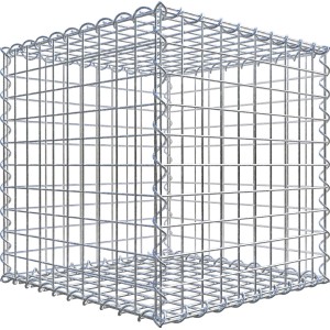Gabiona Gabionenkorb 50 cm x 50 cm x 50 cm Maschenw 5 cm x 5 cm