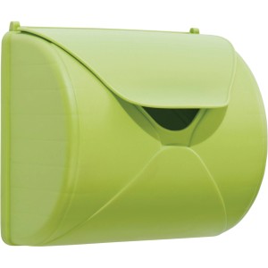 Lindgrüner Axi Briefkasten für Spielhaus, 14x25x23 cm, Zubehör für Gartenspielgeräte.