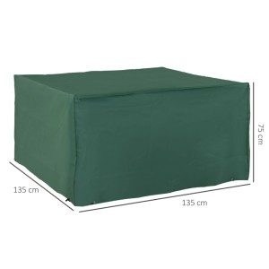 Outsunny Schutzhülle für Gartenmöbel 135 x 135 x 75 cm
