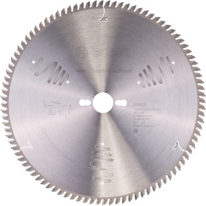 Bosch Kreissägeblatt Expert for Laminated Panel, 300mm, 96 Zähne für saubere Schnitte in beschichteten Platten.