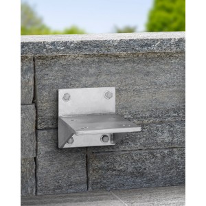 Schneider Universal-Wandkonsole für Ampelschirme, Stahl verzinkt, zur Wandmontage.