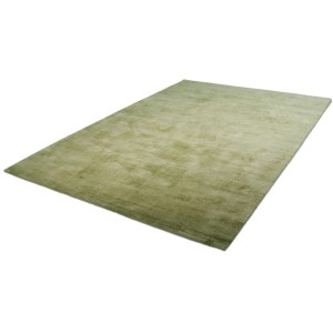 Kayoom Kurzflorteppich Luxury 110 in Edelgrün, 160x230 cm. Teppich aus Polypropylen mit Baumwollrücken.
