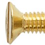 Gewindeschraube Senkkopf M4 x 10 mm Messing 8 Stück