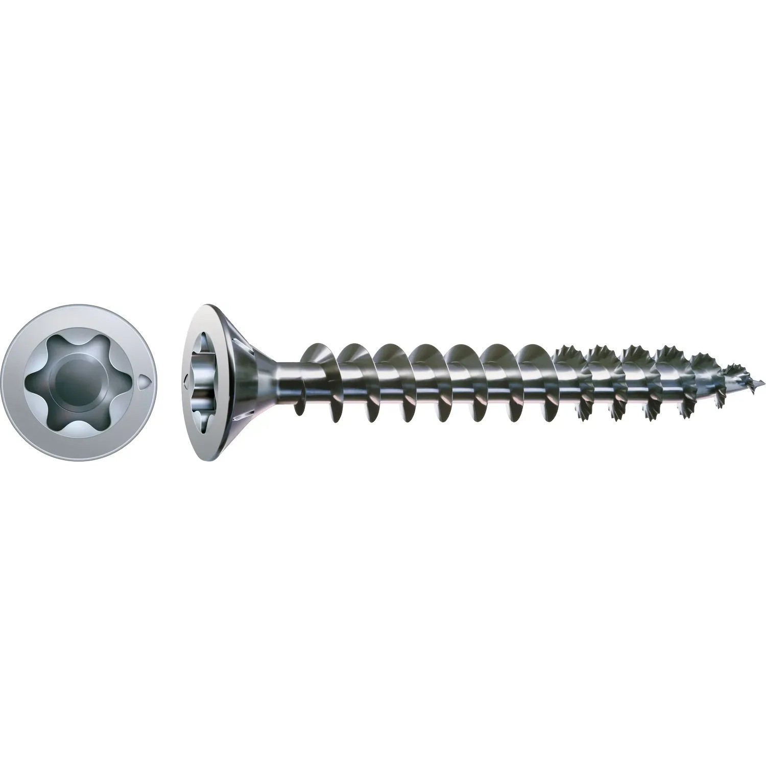 Spax Universalschraube Senkkopf, T-Star plus, 3x12mm, 100 Stück, für Holz & Kunststoff.