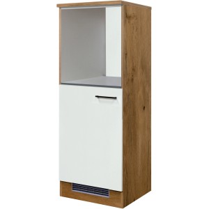 Flex-Well Exclusiv Küchen-Geräteumbauschrank Vintea 60cm Magnolie matt - O.