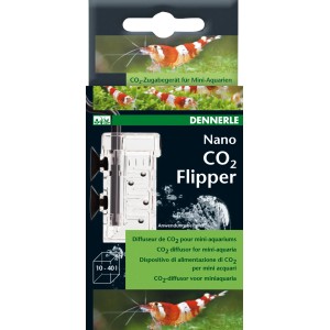 Dennerle CO2 Nano-Flipper CO2-Zugabegerät für Mini-Aquarien bis 40 Liter.