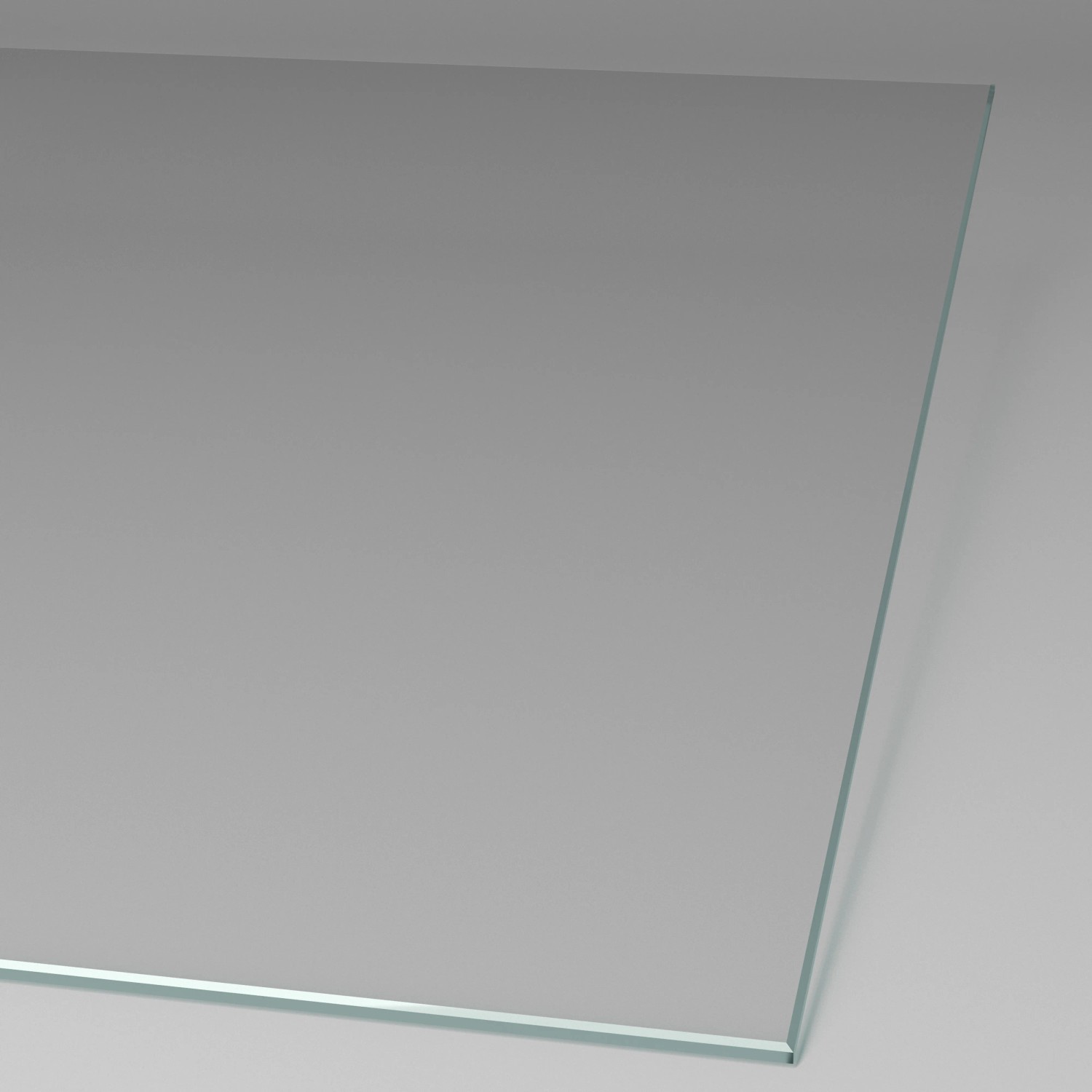 Detailaufnahme: Klares Sicherheitsglas der Schulte Alexa Style 2.0 Duschwand mit Seitenwand.