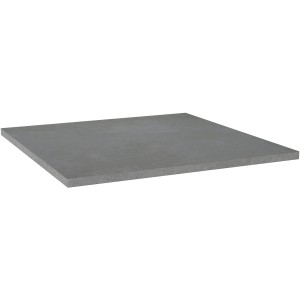 Feinsteinzeug Terrassenplatte Stark Grau, 60x60x2 cm, frostsicher und robust.