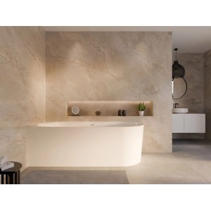 Ottofond Whirlpool Mince Corner R Silent-System 155 cm x 80 cm Weiß