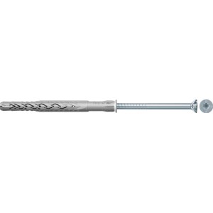 Fischer Langschaftdübel SXRL 10 x 230 mit Torx Senkkopfschraube, geeignet für Beton und Mauerwerk.