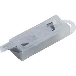 LUX Trapezklingen Comfort, 5 Stück, im transparenten Kunststoff-Etui für Messer.