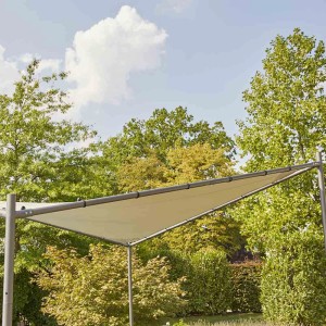 Grauer Siena Garden Dachbezug für Berlino Pavillon, 300x300 cm. Pavillon-Zubehör.