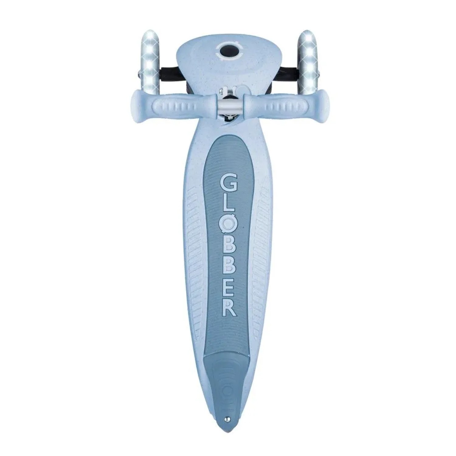 Globber Primo Foldable Lights Tretroller 120/80 mm ABEC 5 3-Rädrig Höhenverstellbar LED-Rollen Blaubeere_7