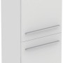 Ideal Standard Bad-Hochschrank i.life A, weiß hochglanz, 30 cm breit. Badezimmerschrank für mehr Stauraum.