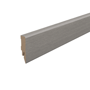 Egger Sockelleiste L641 Kubisch für Fußboden Avery 6 cm Eiche Grau