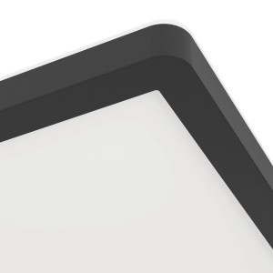 Eglo LED-Deckenleuchte Expert Minerario 29 cm x 29 cm Schwarz