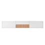 okwish TV Schrank mit Modernem Design Projektorhalter 180 x 34 x 30 cm Weiß
