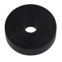 Schwarze Kirchhoff Ventiltellerdichtung aus Gummi, 24x4 mm, für Oberteile.