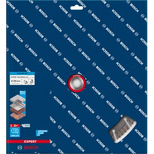Bosch Expert Diamanttrennscheibe Multi Material, 350 mm Durchmesser für Winkelschleifer.