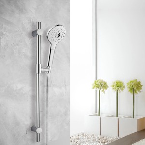 Aurlane Handbrause-Set Silver Paradise Chrom mit Brausestange und Handbrause.