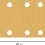 Bosch Expert Schleifblatt C470, 80x133mm, K180, 10 Stück, für Schwingschleifer.