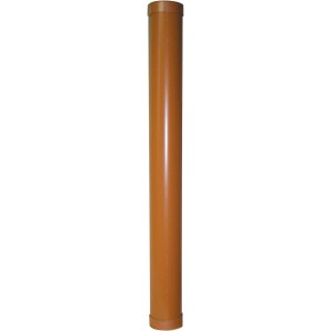 Garantia Herkules-Stützrohr DN 150 für Erdtanks, braunes Kunststoffrohr.