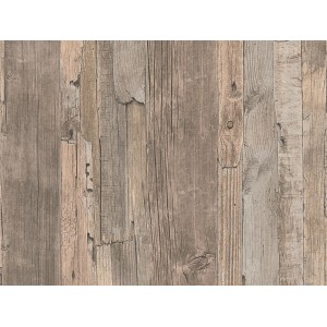 A.S. Creation Vliestapete Decoworld: Hellbraune Holzoptik für ein gemütliches Ambiente.