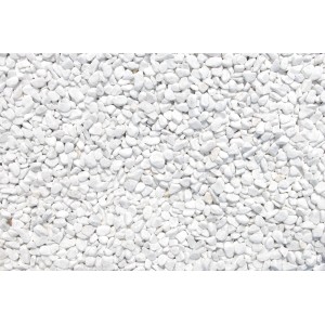 Carrara-Weiß Marmor Zierkiesel, 12-16 mm, ideal für Gartenwege und Dekoration.