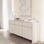 Selsey Sideboard Lummo Dreitürig mit Drei Schubladen 156 cm Kaschmir_3