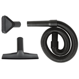 Einhell Staubsauger Zubehör-Set, 3-teilig: Schlauch, Polster- und Universaldüse.