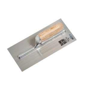 LUX Diston-Glättekelle Comfort mit Holzgriff zum Auftragen und Glätten von Putz.