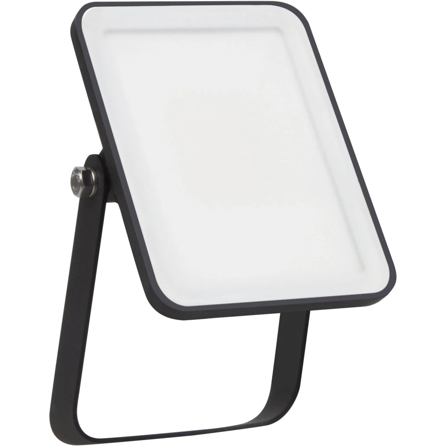 Ledvance Außenstrahler Floodlight Essential, 10W, schwarz, mit verstellbarem Winkel für Außenbereiche.