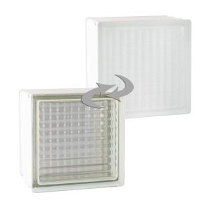 Thermo Block Gekreuzt Ug 1,2 1-seitig satiniert 19 cm x 19 cm x 12 cm