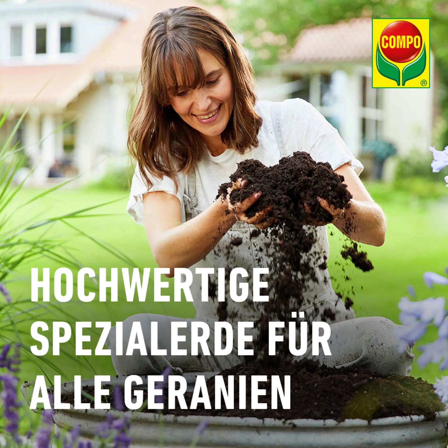 Compo Sana Geranienerde 1 x 70 l kaufen bei OBI
