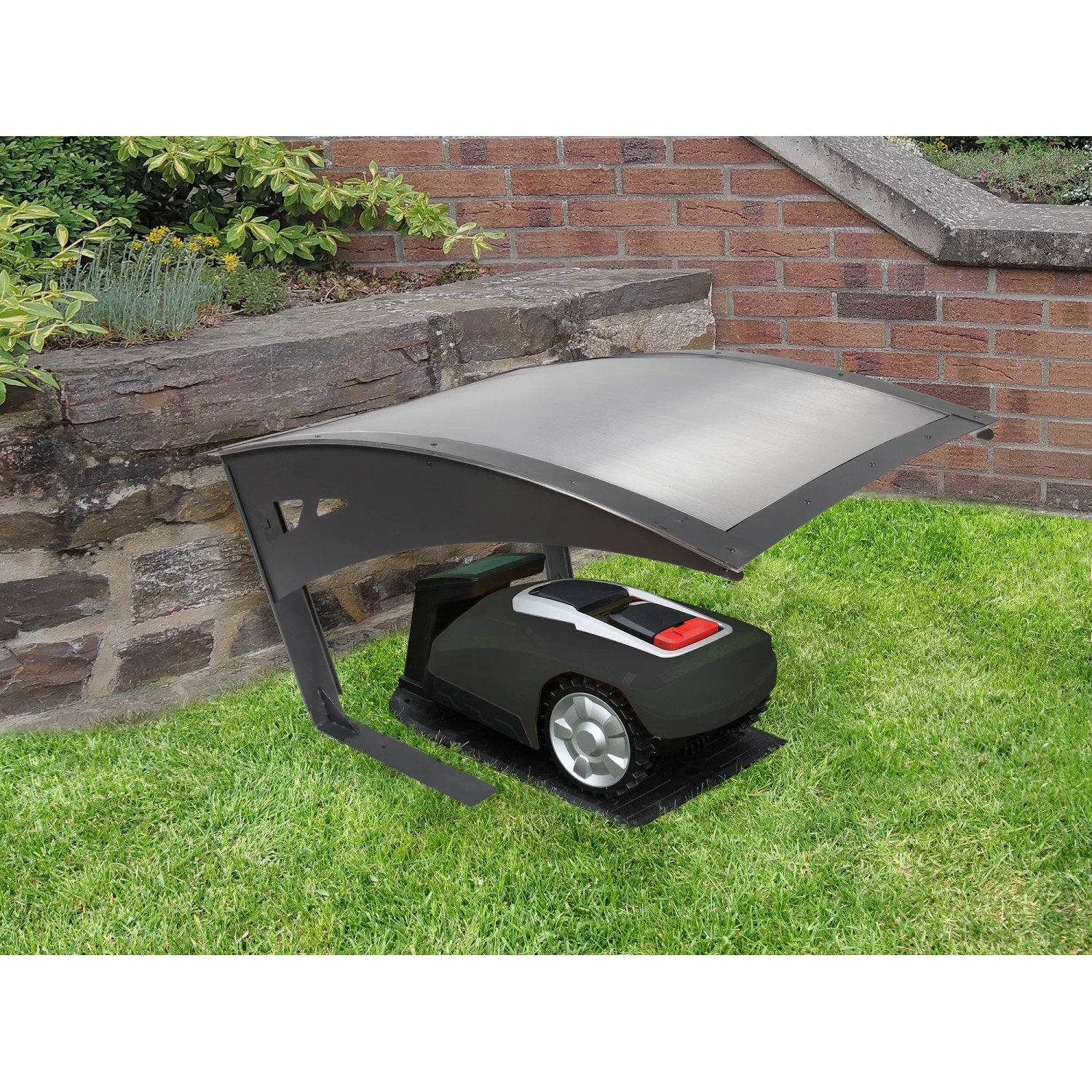 Floraworld Mähroboter-Garage M-Line 80 cm x 106 cm x 56 cm_2