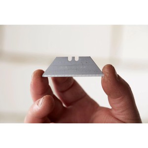 Stanley Trapezklinge 1992, 5er-Pack. Messer-Ersatzklingen für Teppich, Vinyl und mehr.