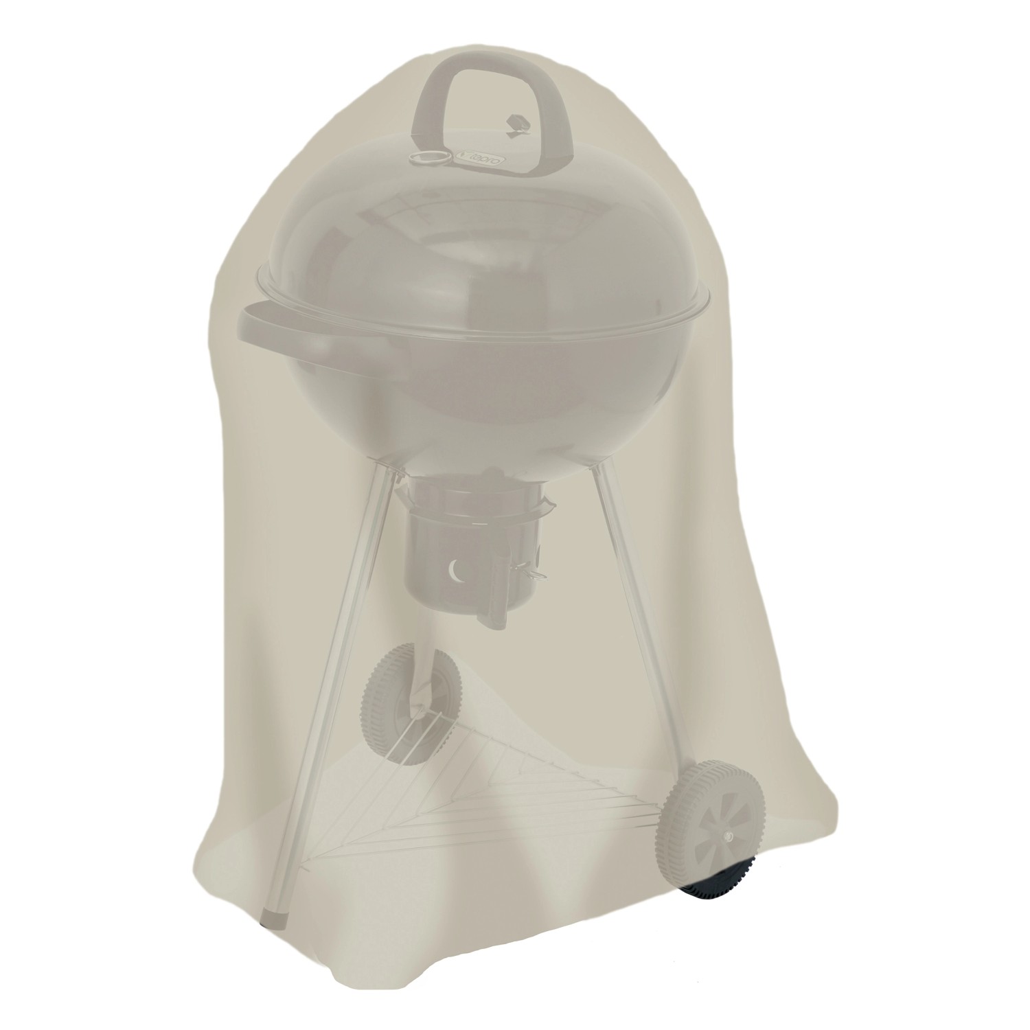 Tepro Abdeckhaube für Kugelgrill Klein, Schutzhaube für Grillutensilien.