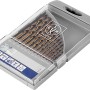 LUX Kobalt-Bohrer-Set Comfort, 13-teilig im grauen Kasten. Ideal für Metall- und Edelstahlbohrungen.