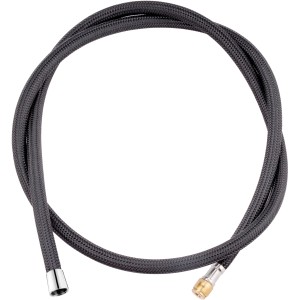 Schütte Geschirrbrauseschlauch, 1,5 m, Chrom-Schwarz, für Spültischarmaturen.