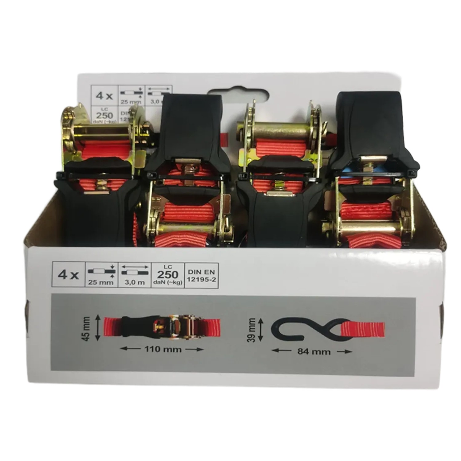 Zurrgurt-Set AH-003B 3 m 4-tlg._4