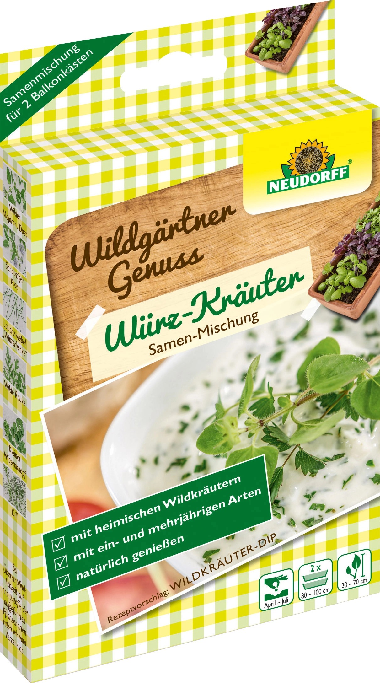 Neudorff Wildgärtner "Genuss WürzKräuter" 2 x 2 g kaufen bei OBI