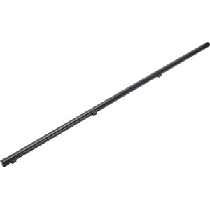 Anthrazitfarbener Zaunpfahl, Ø 34 mm, 175 cm lang, für Maschendrahtzäune.