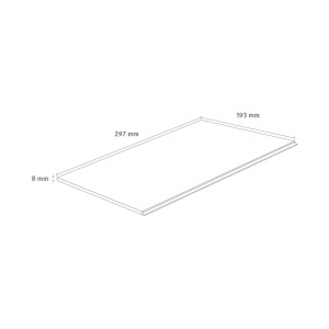 Egger Laminatmuster NatureSense Aqua EL1071 Perganti 297 mm x 193 mm Nussbaum