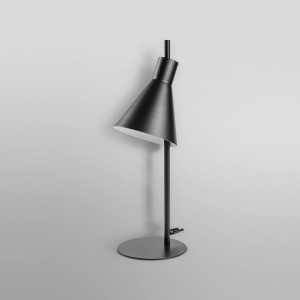 Schwarze Ledvance LED-Tischleuchte Decor Tokio, 44 cm hoch, im japanischen Stil.