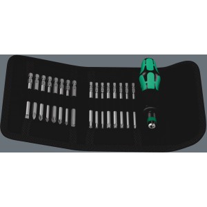 Wera 9750 Werkzeug-Set, 57-teilig, mit Schaumstoffeinlage für Werkstattwagen.