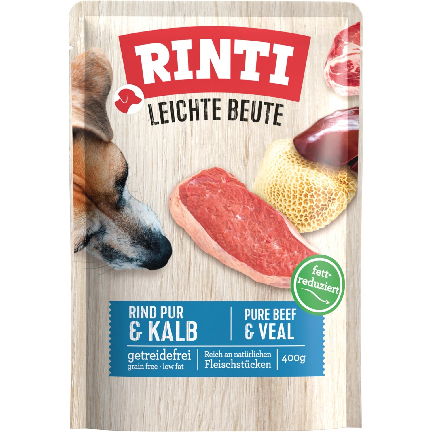 Rinti Hunde-Nassfutter Feine Beute Rind Pur und Kalb 400 g kaufen bei OBI