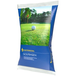 Kiepenkerl Golfrasen Saatgut, 10kg Packung für 350m², feines Grün.