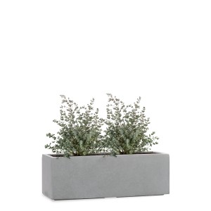 Pflanzwerk Pflanzkübel Tub Premium Frostbeständig 50 cm Grau