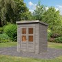 Karibu Gartenhaus Neuenburg 0 naturbelassen_2