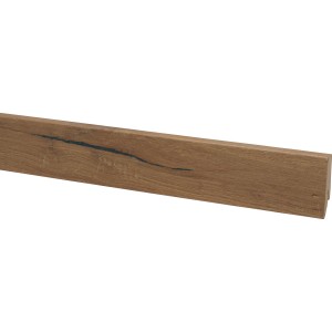 Sockelleiste Neo 2.0 Canadian Summer Oak, 2400 mm lang, aus MDF mit Holzstruktur.